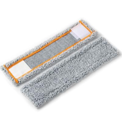 China Sustainable Wholesale glass wiping artifact head cleaning window microfiber window wiping cloth head for sale