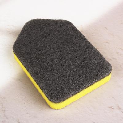 China Sustainable Wholesale cleaning  floor and bathroom brush cloth  microfiber replacement pads sponge brush head for sale