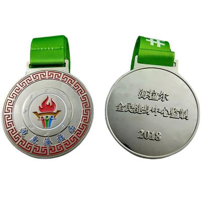 China Customizable All People Sport Souvenir Medal Made Of Metal Casting Medal Metal for sale