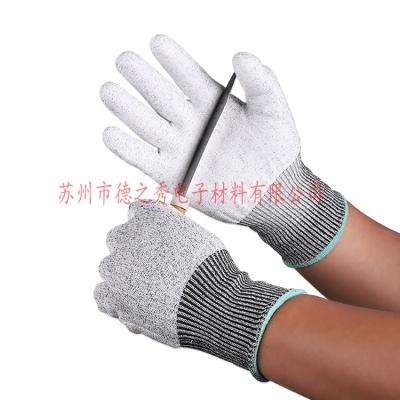 China Factory Examination Best Quality Industrial Universal Anti-Cut Nylon Dipped Working Gloves for sale