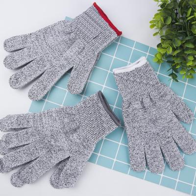 China Non-slip Knife Blade Proof Anticut Safety Protection Cut Resistant Gloves Level Glove 5 for sale