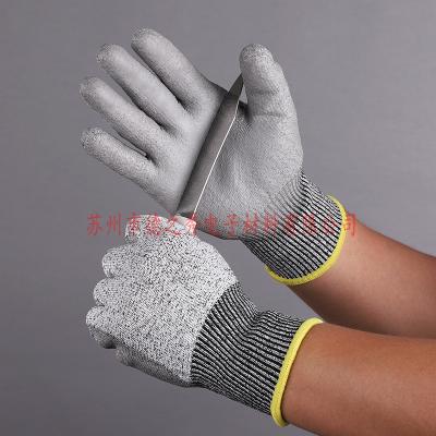 China Anti Slip Safety Blade Knife Proof Protection Cutting Resistant Gloves Level 5 Anti Cut Gloves for sale