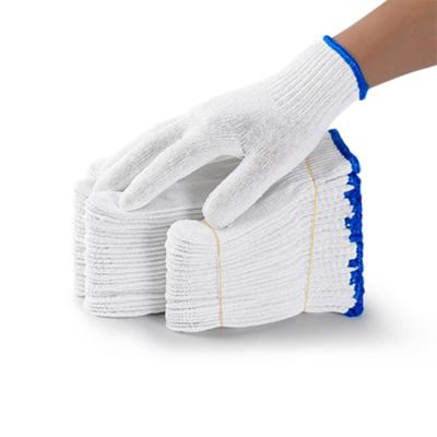 China Non-slip Hot Sales Sit 550g Cotton Seamless Knitted Thickened Wear-Resistant Gloves for sale