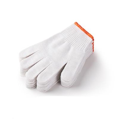 China White Driver Auto Repair Work Gloves Cotton Glove Hot Selling Non-slip Protective Work Yarn for sale