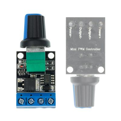 China 5V 12V 10A PWM Lower Voltage Regulator DC Controller Governor DC Power Stepless Speed ​​Regulator LED Motor Speed ​​Controller SA1005003082456732 for sale