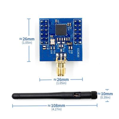 China Zigbee CC2530 Zigbee Module UART Core Board Development Panel CC2530F256 Wireless Serial Port SA33029110421 Wireless Module 2.4GHz for sale