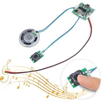 China Module Tape Recorder Voice MP3 WAV Music Player With Speaker Button Control 8M RAM Capacity DIY Music Box for sale