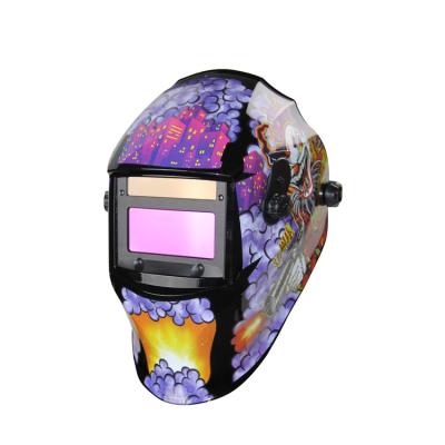 China Welidng Helmets CE Hot Selling Auto Darkening ANSI Standard Approved Welding Mask For CAT MIG Welding 29*30*26 for sale