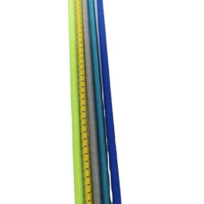 China Durable High Tensile Diameter 3 Mm Colored Round Elastic Latex Bungee Cord for sale