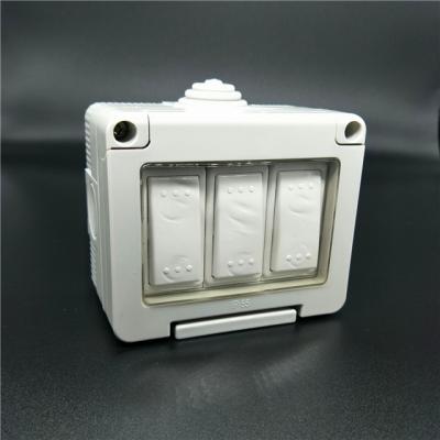 China ABS waterproof industrial switch ip55 socket and socket ip55 waterproof switch for sale