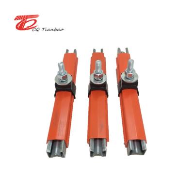 China Cranes Insulated Conductor Bar Wrapped Busbar System For Crane for sale