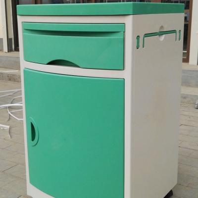 China Good Quality ABS Hospital Durable Plastic Bedside Locker Medical Bedside Cabinet for Hospital or Clinic for sale