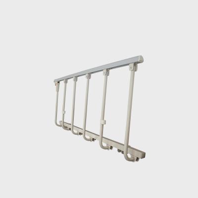 China Commercial Furniture S Shape Railing For Bed SS Medical Bed Railings Aluminum Side Rails Bed Guardrails For Sale for sale