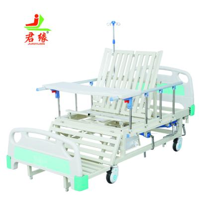 China Good Quality Medical Bed 4 Cranks Home Care Manual Hospital Bed With Chest Of Drawers For Hospital Or Home Use zu verkaufen