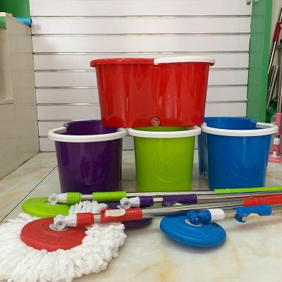 China Sustainable Microfiber Floor Squeeze Spin Mop Bucket Smart Magic Flat Cleaning Cleaners Cleaning Floor for sale