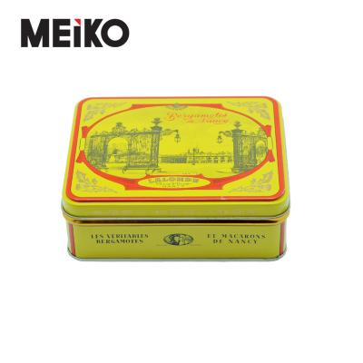 China Custom Logo Empty Pill Box Mint Candy Packaging Recyclable Little Tin Box for sale