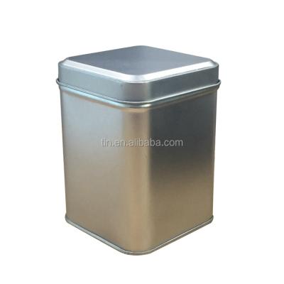 China Recyclable Custom Printed Small Packaging Metal Tin Cans For Tea Coffee for sale