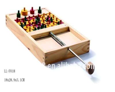 China MDF /Plywood Wooden Spring Box Game Set--Idiot - Trap - Game for sale