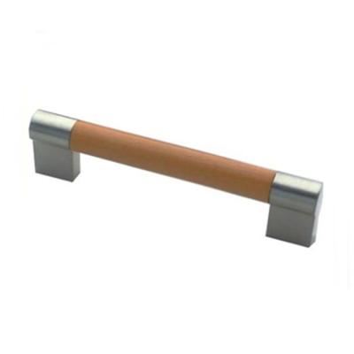 China Easy Installation Wooden Furniture Accessories And Durable Wooden Pull Handle for sale