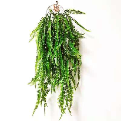 China Environmental protection green hot selling new product hanging outdoor artificial real looking fern leaves factory for decoration for sale