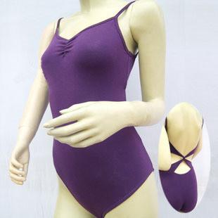 China dult Single harness ballet  dance leotard with back knitting flowers ballet braces for sale