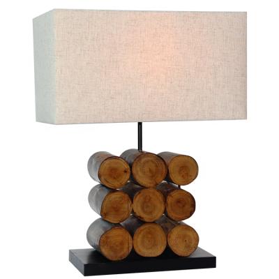 China Ignition works modern wooden table lamp indoor use for sale