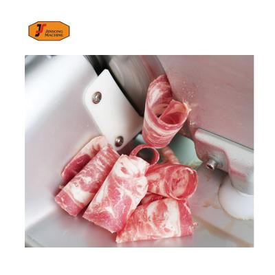 China Hotels Professional Electric Automatic Frozen Meat Slicer For Hotel for sale