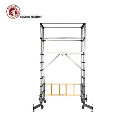 China Multi Purpose Telescopic Aluminum Scaffolding Ladders Telescopic Tower for sale