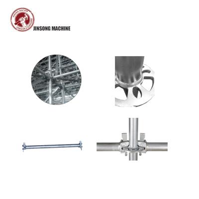 China Hotel CE Quality HDG Ringlock Scaffolding Parts For Construction for sale