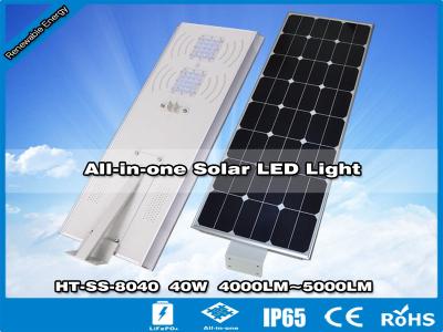 China Hitechled 40W Intelligent Integrated Solar LED Street Light,Luminarias solares de Leds for sale