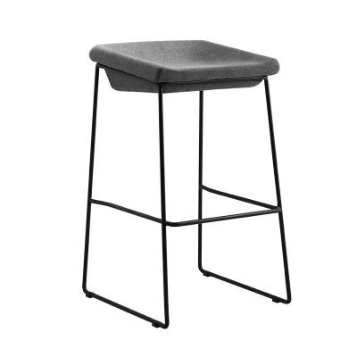 China Nordic simple modern iron leg metal foot bar chair stool bar table set modern production for sale