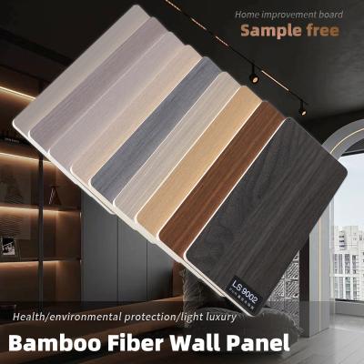 Cina fonoassorbente moderno di bambù decorativo 8mm dei pannelli di parete della fibra di 5mm in vendita