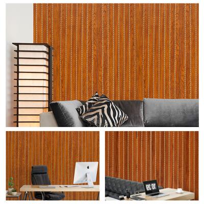 China El panel de pared insonoro incombustible decorativo de WPC el 1.22*3m el 1.22*2.8m en venta