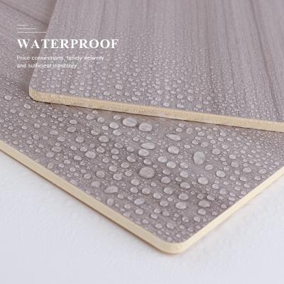 China Los paneles de pared de bambú modificados para requisitos particulares interiores de la chapa de madera del carbón de leña del grano de madera impermeable en venta