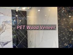 Interior PET marble wall panel Environment Friendly bamboo charcoal wall panels