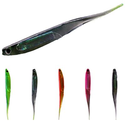 China Plastic Colorful Artificial Bait For Fishing 9.5cm High Quality Soft 2.8g Lure for sale