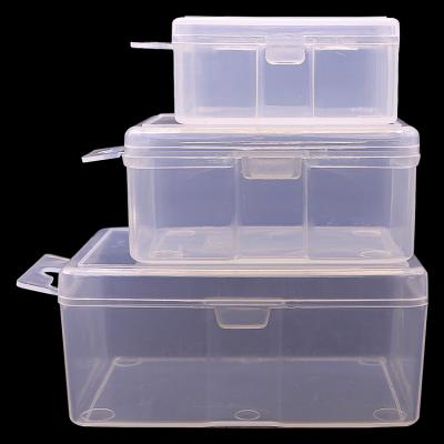 China 5.5cm*4cm*2.5cm VIB Fishing Tackle Box Fishing Tackle Lure Plastic Easy Carry Plastic Box for sale