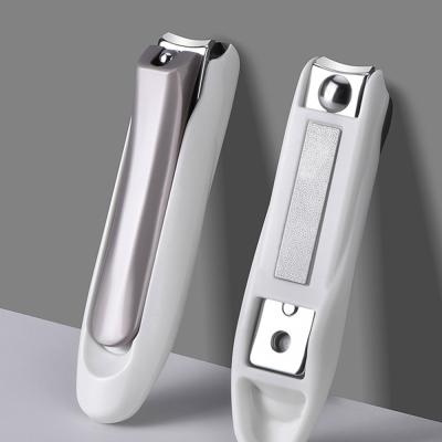 China Fashion Hadiyah Factory No Splatter Sharp Carbon Steel Toenail Clippers Sturdy Nail Trimmer Nail Care Tool for sale