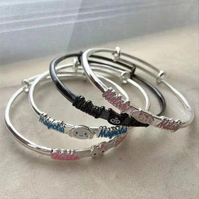 China Other Hot Selling Cute Tiktok Cartoon Sanrio Kulami Jade Guigou Melody Girlfriends Student Bracelets BRACELETS WHOLESALE for sale