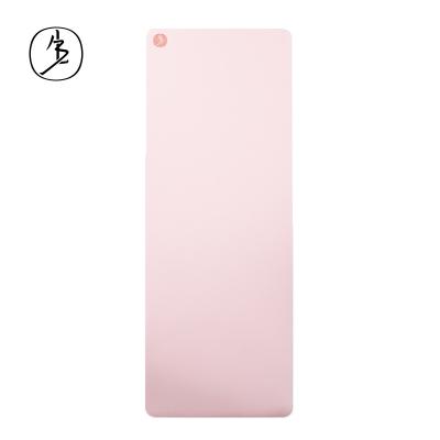 China Wholesale Custom Large Eco-Friendly Non-Slip Natural Rubber PU Yoga Mat Eco-Friendly Pink for sale