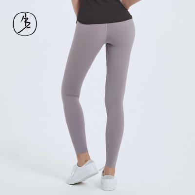 China Breathable Spandex Yoga Pants Super Fitness Women Stretch High Waist Workout Gaiters for sale