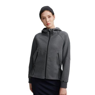 China Comfortable Loose Fit Sports Leisure Hoodies Women Fishtail Windproof QUICK DRY for sale