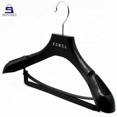 China DISPLAY hot sale custom logo pp plastic suit hanger for clothes for sale