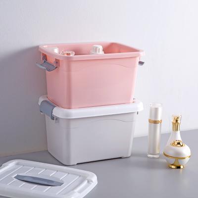 China Sustainable Hot Sale Household Storage Box Multifunctional Waterproof Plastic For Living Room for sale