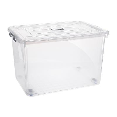 China Viable Hot Sale Cheap Price PP Storage Bin Toy Storage Organizer Transparent Clear Plastic Kids for sale