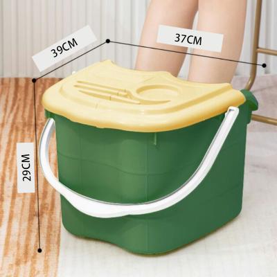 China Economic Viable Plastic Price Foot Bath Wash Massager pp Foot Spa Bath Bucket For Home for sale