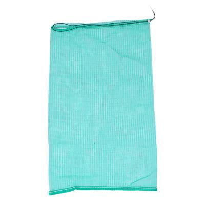 China Recyclable Plastic Net Mesh Bag With Drawstring Monofilament Mesh Net Bags For Fruit and Vegetable HDPE for sale