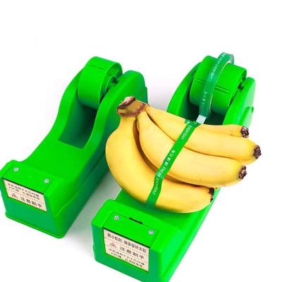 China Wholesale Manual Type Green Vegetable Food Wrap Or Plastic Band Tie Machine for sale