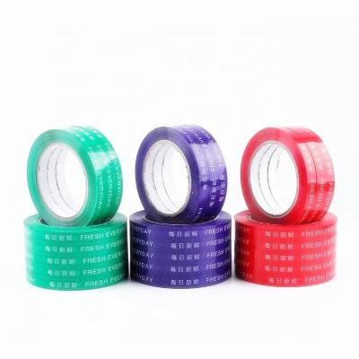 China China Factory Custom 12mm*60m Waterproof Round Tape Belt For Vegetable Fruit Tying Bag Neck Sealer Machine for sale