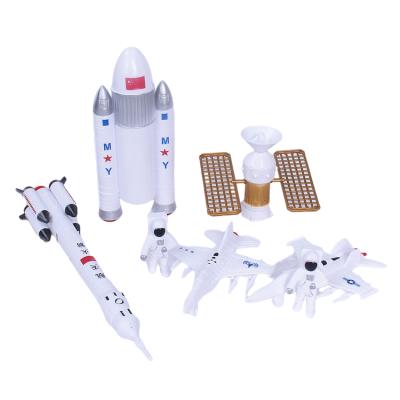 China 3 year+ factory direct selling seven-piece bagged aerospace model cake set decoration for sale